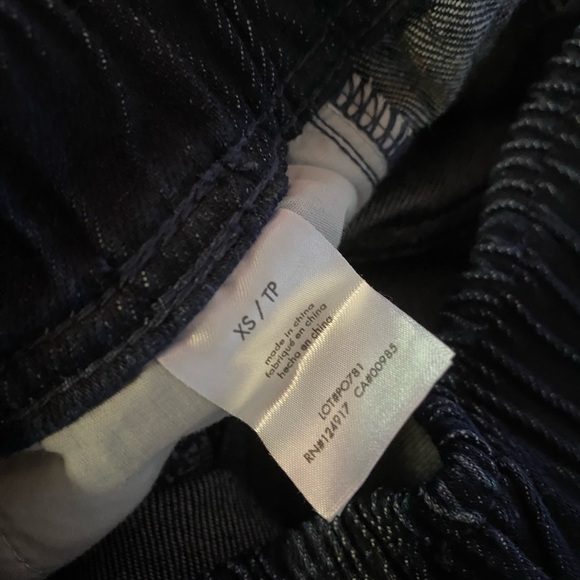 NWT WE WORE WHAT DENIM JOGGER XS HIGH RISE - Picture 7 of 7